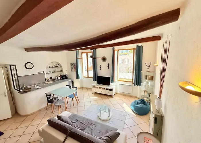 Сasa de vacaciones In The Center Of Antibes